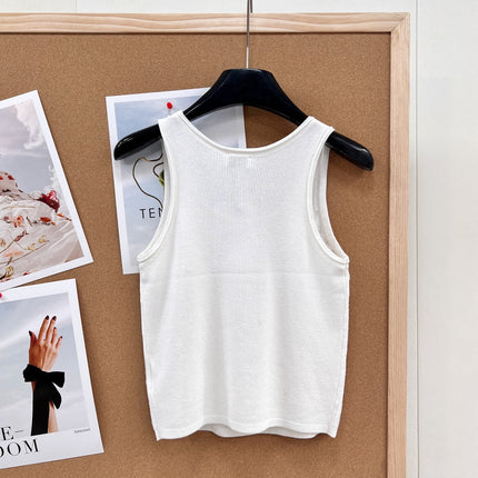 CELINE 26S SEQUIN KNIT TANK TOP 143