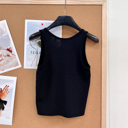 CELINE 26S SEQUIN KNIT TANK TOP 142