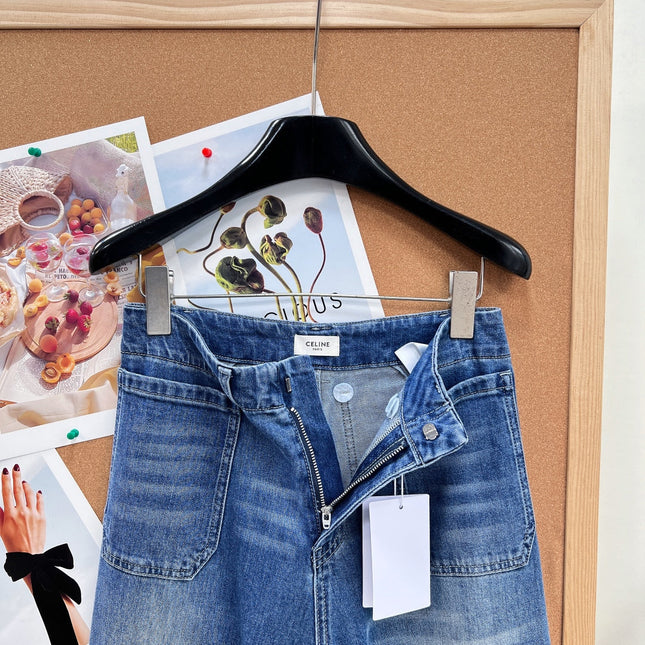 CELINE 26S WIDE LEG JEANS 290