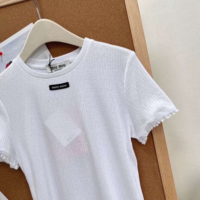 MIUMIU 26S SHORT SLEEVE T-SHIRT 1192