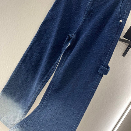 GUCCI CLASSIC JACQUARD GRADIENT JEANS