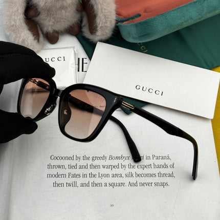 FOLDABLE SQUARE FRAME SUNGLASSES G4319 IN ACETATE
