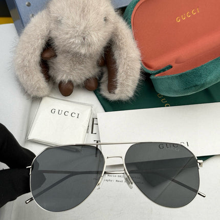 AVIATOR FRAME SUNGLASSES 575761 IN METAL