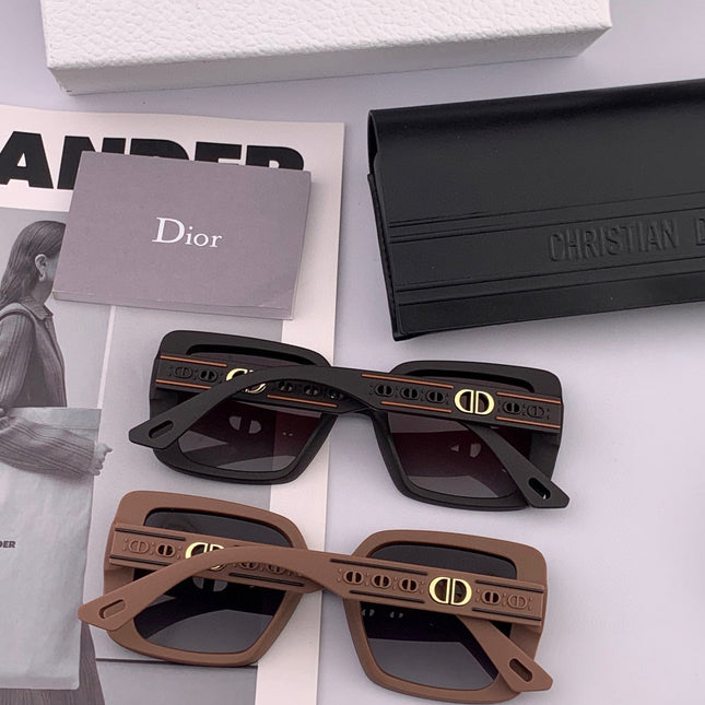 MONTAIGNE SUNGLASS CD1228 IN ACETATE EMBOSSED LOGO