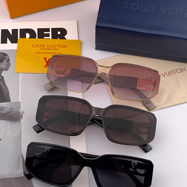 SQUARE SUNGLASSES L5551 IN ACETATE