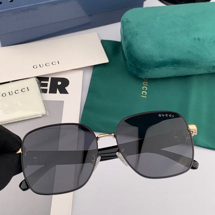 OVERSIZED SQUARE FRAME SUNGLASSES G9388 IN METAL