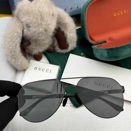 AVIATOR FRAME SUNGLASSES G5882 IN METAL