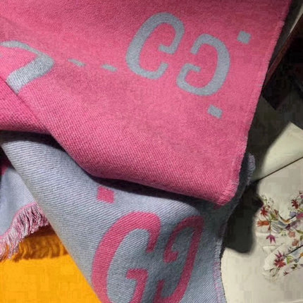 GUCCI 25S SCARF 180 IN WOOL 596385