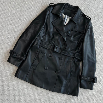 BURBERRY 25S LEATHER JACKET 244
