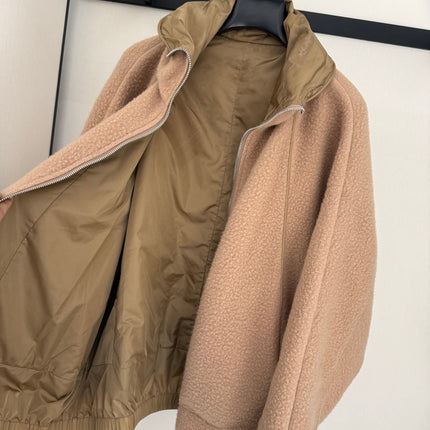 PRADA 25S KHAKI KNIT JACKET 332