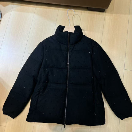 MONCLER 25S EMBELLISHED PUFFER JACKET 412