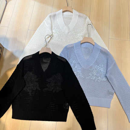 LP 26S V-NECK CASHMERE SWEATER 630