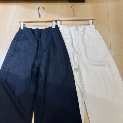 LORO PIANA 26S WIDE LEG PANTS 854