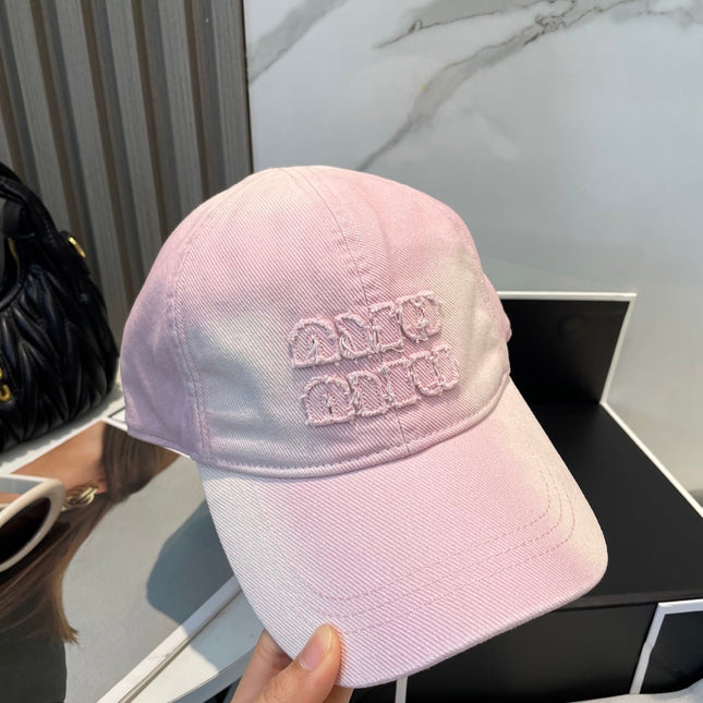 MIUMIU BASEBALL CAP STYLE 34