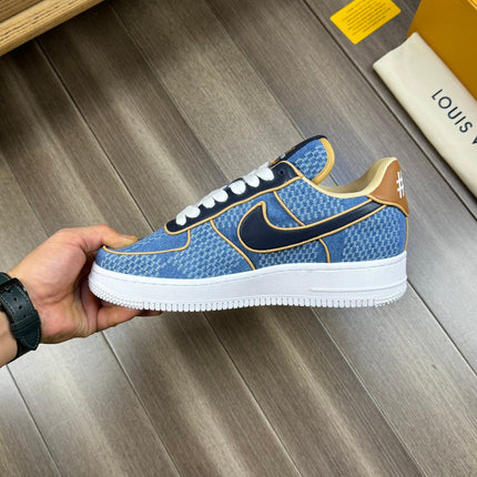 LV SNEAKER LIGHT BLUE CANVAS