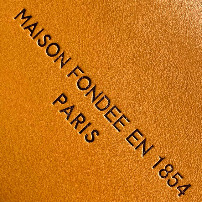 LV 26S SHOPPER TOTE 40 IN ORANGE CALFSKIN
