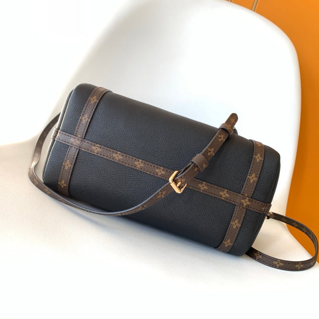 LV SMALL EXPRESS TRAVEL 26 IN BLACK CALFSKIN