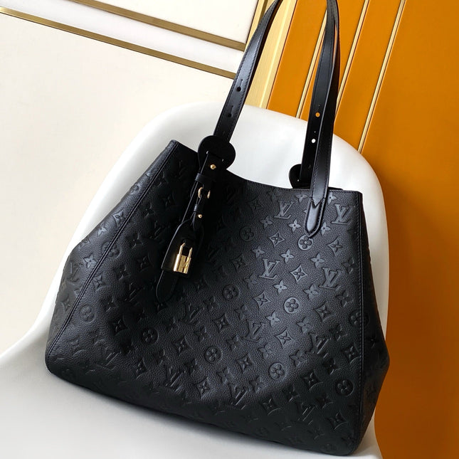 LV 26S ALL IN ONE BAG 56 IN BLACK MONOGRAM EMPREINTE LEATHER