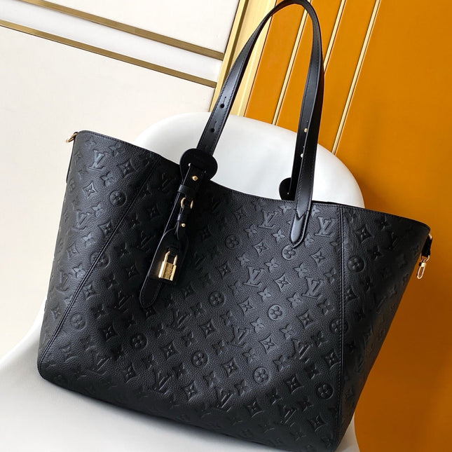 LV 26S ALL IN ONE BAG 56 IN BLACK MONOGRAM EMPREINTE LEATHER