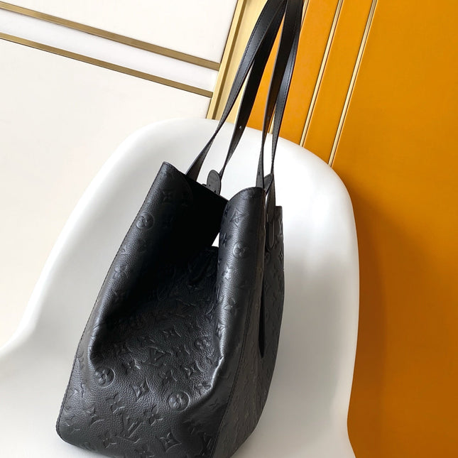 LV 26S ALL IN ONE BAG 56 IN BLACK MONOGRAM EMPREINTE LEATHER