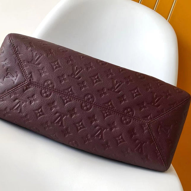 LV 26S ALL IN ONE BAG 56 IN DARK RED MONOGRAM EMPREINTE LEATHER