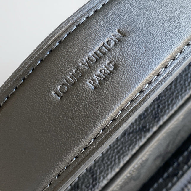LV 26S CROSSBODY BAG 25 IN TAUPE BROWN CANVAS FABRIC