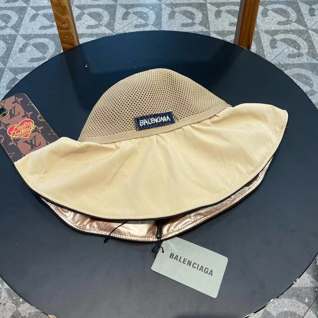 BALENCIAGA 26S WIDE-BRIMMED HAT STYLE 56