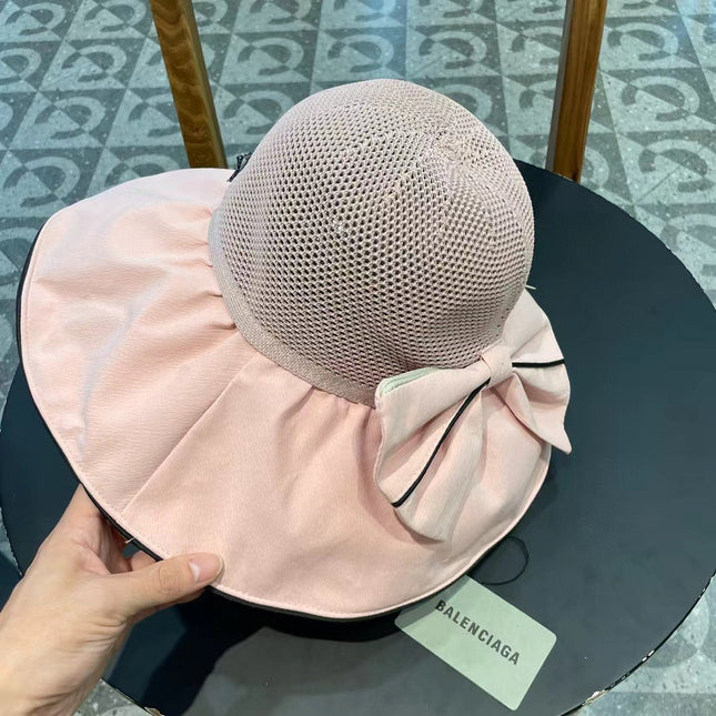BALENCIAGA 26S WIDE-BRIMMED HAT STYLE 55