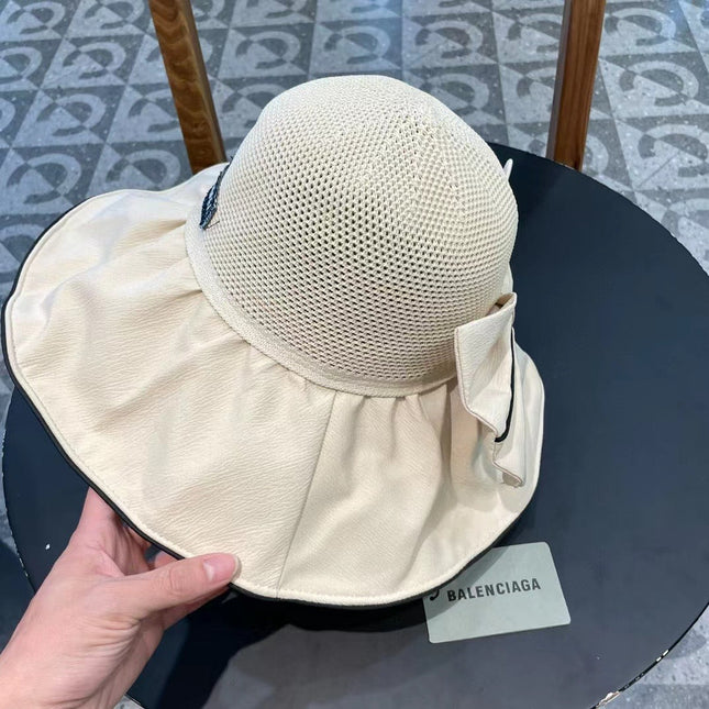 BALENCIAGA 26S WIDE-BRIMMED HAT STYLE 54