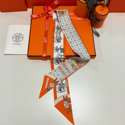 HERMES 25S SCARF 90 IN SILK 854955