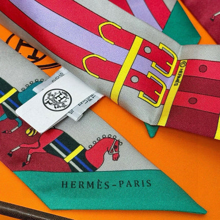 HERMES 25S TWILLY 86 IN SILK 989353