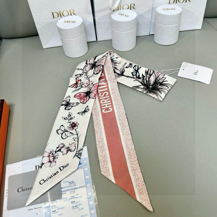 DIOR 26S SCARF 100CM IN SILK 305837