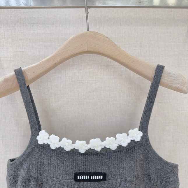 MIUMIU KNIT CAMI TOP STYLE 802