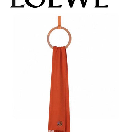SCARF 180 CM IN FIRE ORANGE CASHMERE 353154