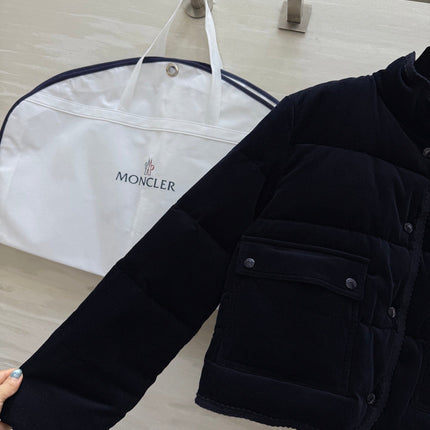 MONCLER 25S VELVET DOWN JACKETS 238
