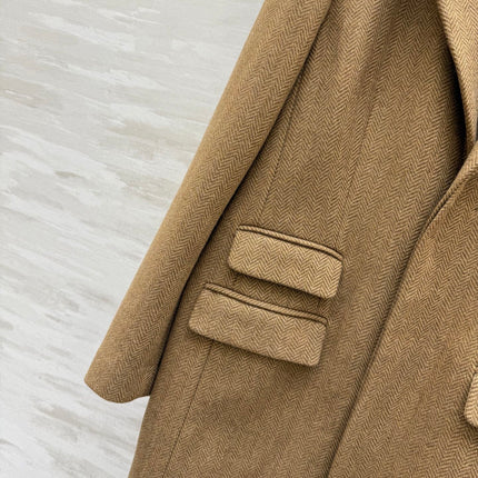 RALPH LAUREN LONG WOOL COAT STYLE 190