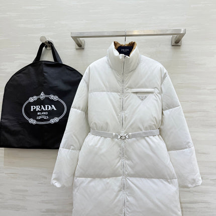PRADA 25S LONG DOWN PUFFER JACKET 467