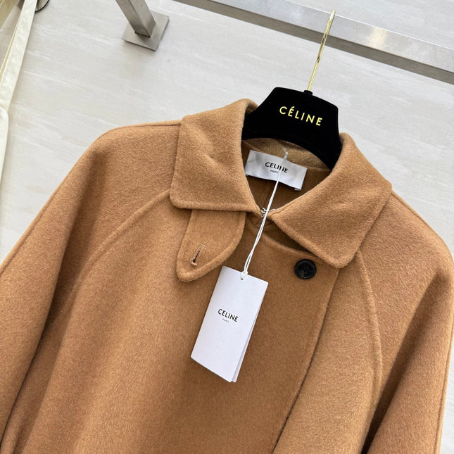 CELINE 26S LONG WOOL COAT 784306