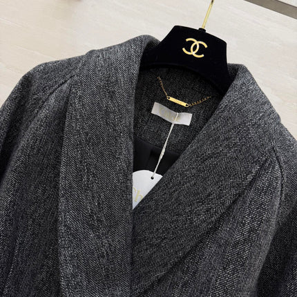 CHLOE DOUBLE BREASTED WOOL JACKET