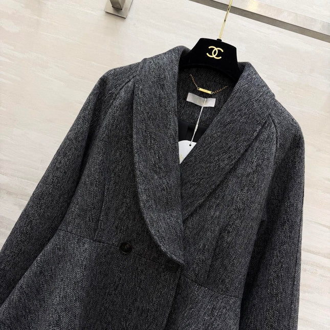 CHLOE DOUBLE BREASTED WOOL JACKET
