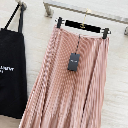YSL 26S PLEATED MIDI SKIRT 269