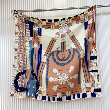 HERMES SCARF 90 IN SILK 147353