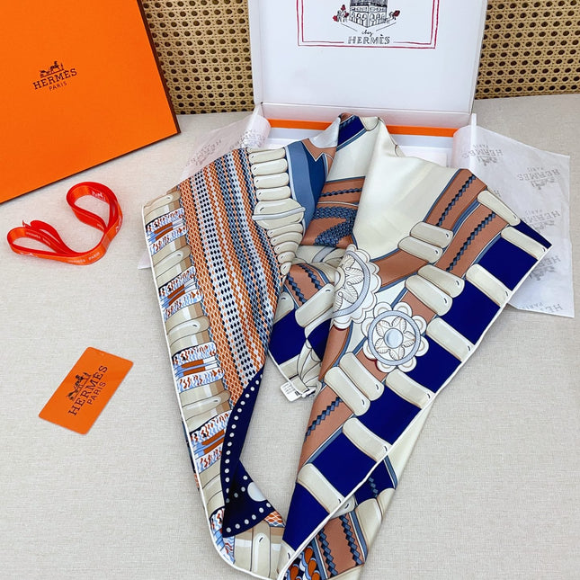 HERMES SCARF 90 IN SILK 147353