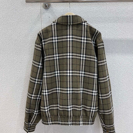 BURBERRY 25S PLAID JACKET 0017