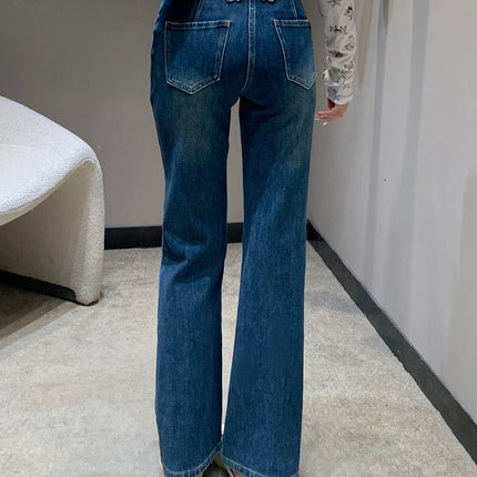 LP 26S JEANS WITH TWO BOW DETAILS 621
