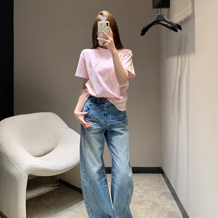 DIOR 26S SHORT-SLEEVE CREW NECK T-SHIRT 941