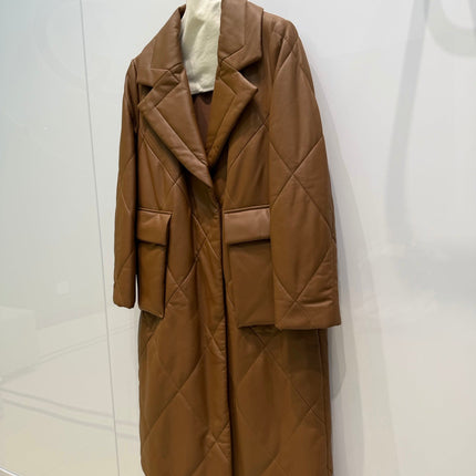 MAX MARA 25S QUILTED LONG COAT 029