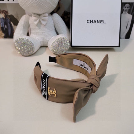 CAMEL BROWN FABRIC HAIRBAND 124635