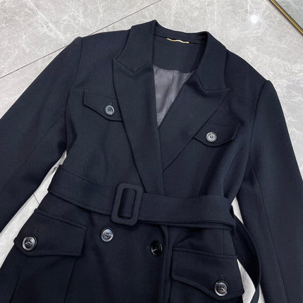YSL 25S BELTED BLAZER STYLE 151