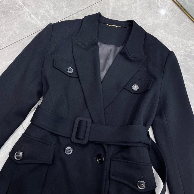 YSL 25S BELTED BLAZER STYLE 151